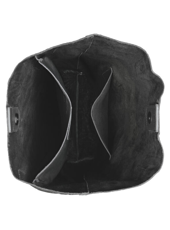 Vertical Tote Black Larse Top View